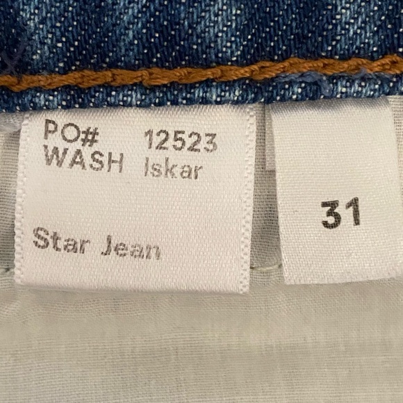 Reformation Star Pocket Ankle Jeans Size 31 Ultra High Rise Straight Iskar Wash - Picture 5 of 15